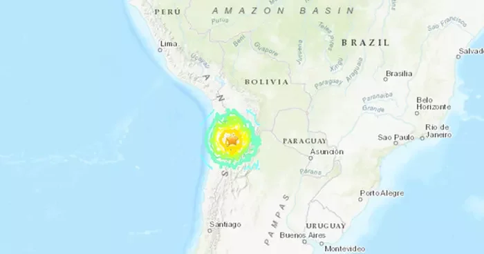 Şili nin Atacama bölgesinde 6,4 büyüklüğünde deprem meydana geldi