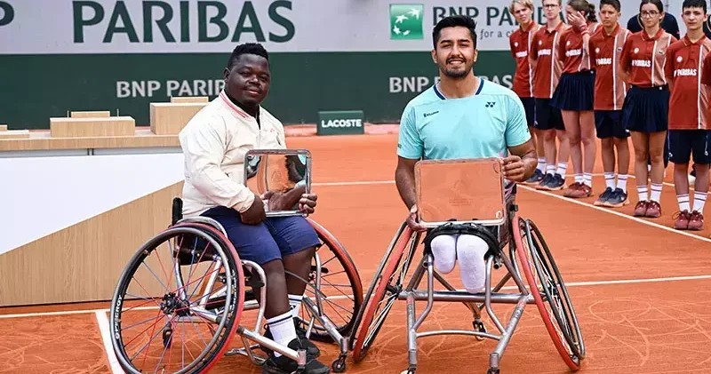 Ahmet Kaplan Roland Garros Quad kategorisinde ikinci oldu
