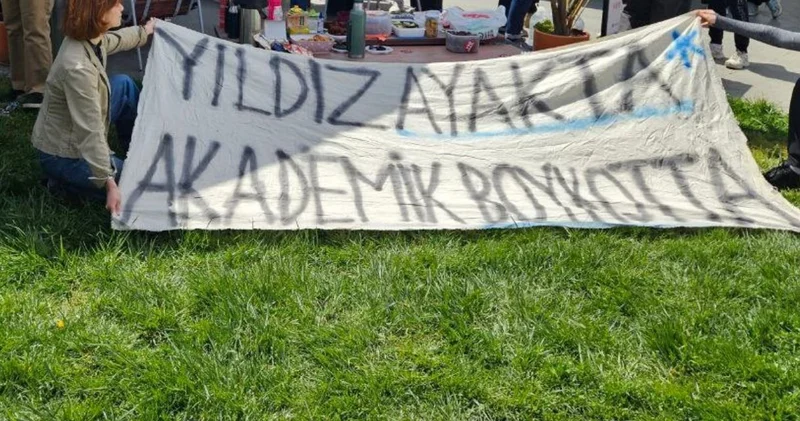 Yıldız Teknik Üniversitesi boykot çağrısı yapan öğrencilere soruşturma açtı!