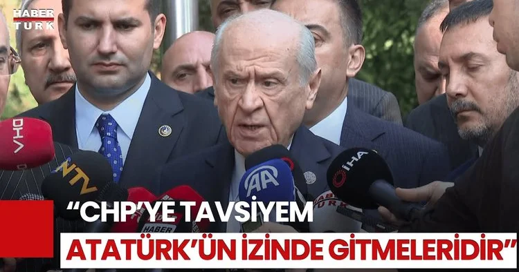 Bahçeli den CHP ye Atatürk Tavsiyesi!