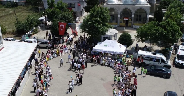 Tekirdağ da 79 yıllık bayram geleneği sürdürüldü Tekirdağ Haberleri