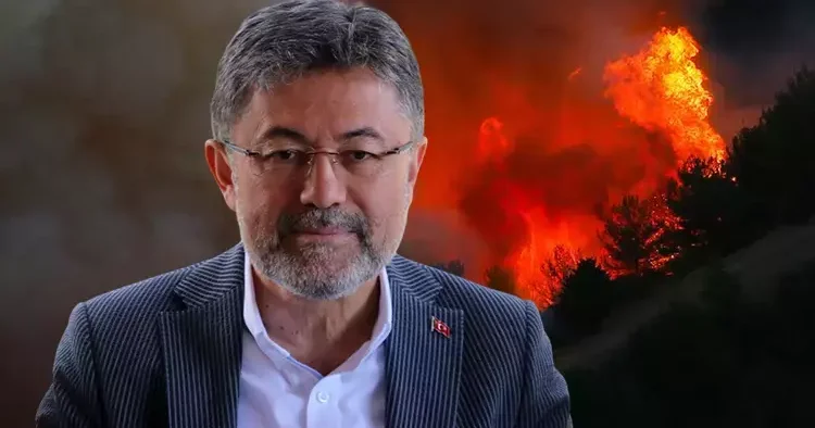 Tarım ve Orman Bakanı Yumaklı dan orman yangını uyarısı