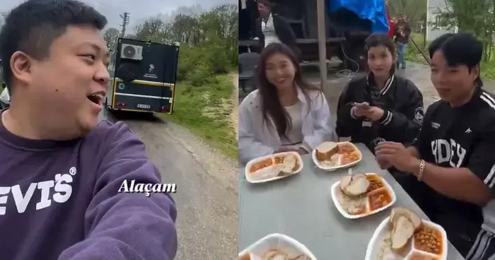 Bolu da sokak düğününe denk gelen Koreli turistler neye uğradığını şaşırdı! 5 bin lira istediler 3 bin lira verdim