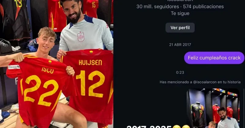 Yeni Real Madrid li Huijsen, çocukluğunun idolü eski Real Madrid liyle tanıştı!