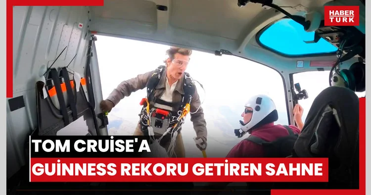 Tom Cruise a Guinness rekoru getiren sahne