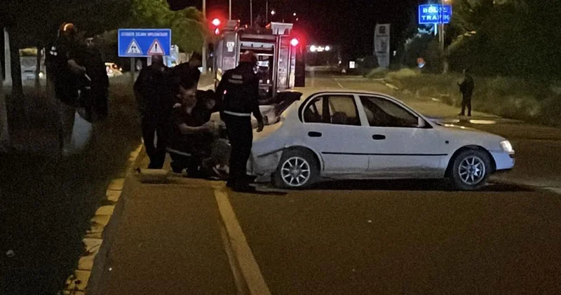 Sivas ta feci kaza: 2 araç çarpıştı, 5 kişi yaralandı