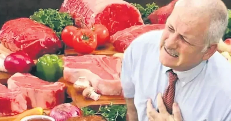 Aşırı kırmızı et tüketimi kalbi yoruyor