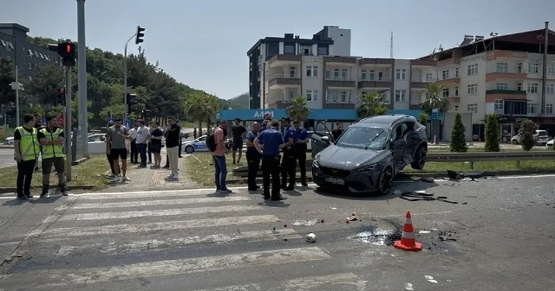 Samsun’da feci kaza! 2’si ağır 6 yaralı