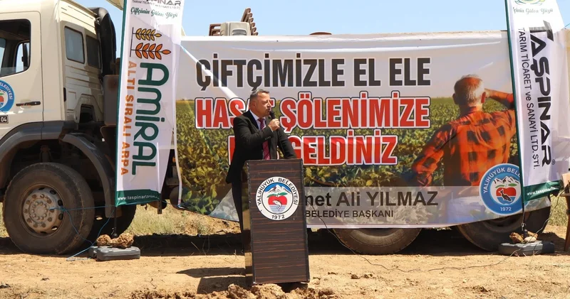 Konya da 500 bin metrekare arazinin hasadından elde edilen gelir hayır işlerinde kullanılacak