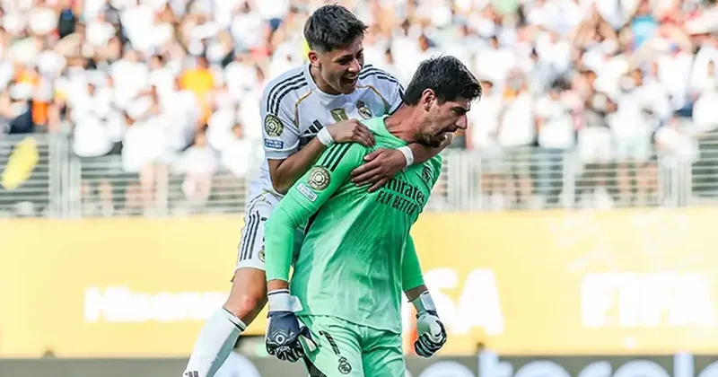 Courtois saves Real Madrid in dramatic Dortmund win