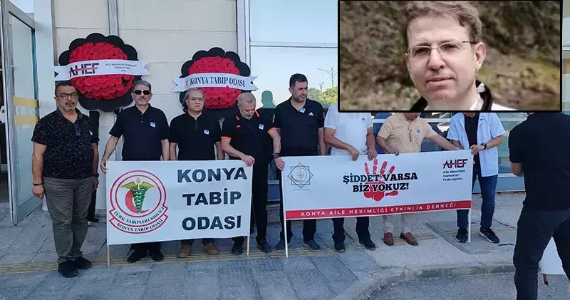 Görev yaptığı hastanede öldürülen Dr. Ekrem Karakaya, anıldı