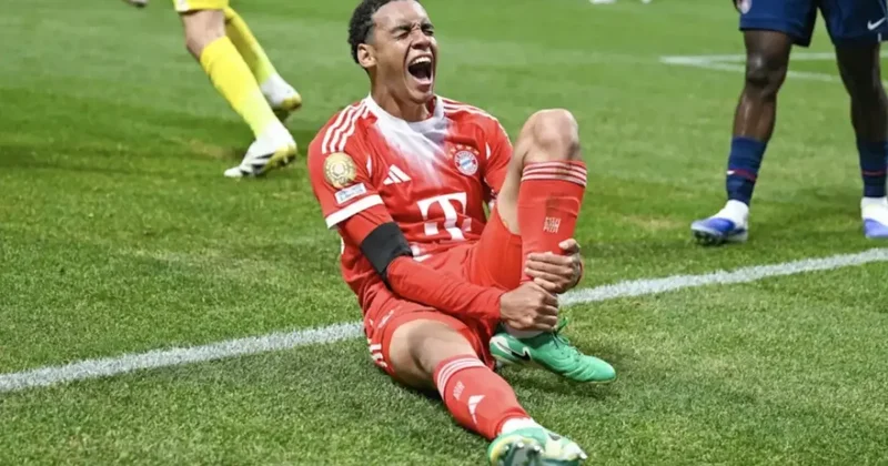 Bayern Münih e ayağı kırılan Musiala dan kötü haber
