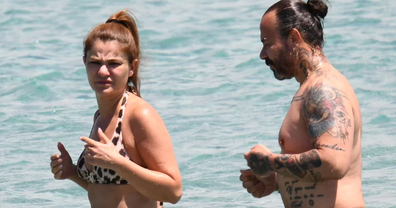 Derya Bedavacı eşi Murat Bedavacı ile tatilde Magazin haberleri