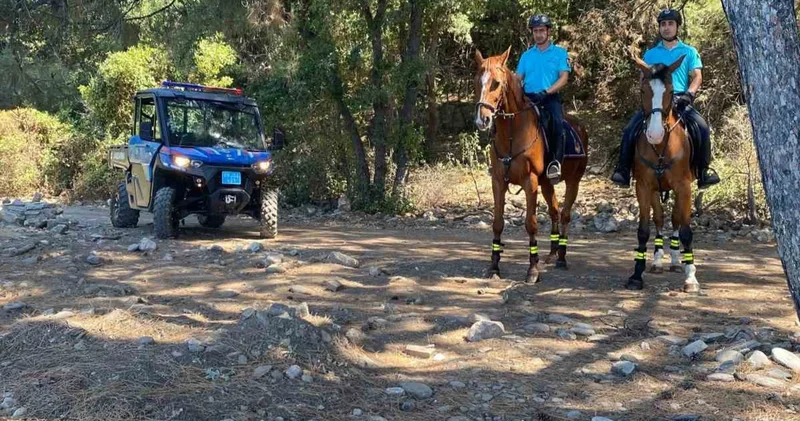 Milli Park’ta yasak bölgeye giren 5 kişiye para cezası uygulandı
