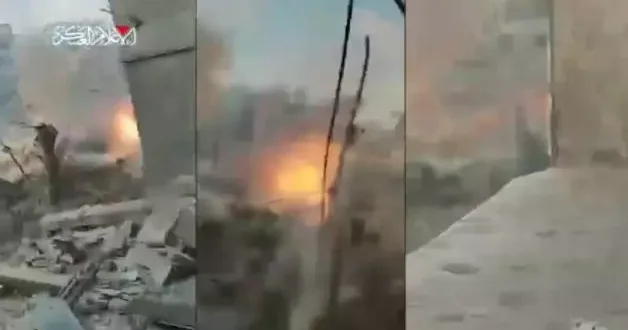 İnanılmaz cesaret, inanılmaz motivasyon... Mermi yağmuru altında İsrail tankına koştu! Mücahidin okuduğu ayetteki derin mesaj