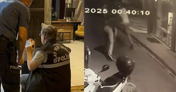 Sokak ortasında 5 el ateş açtılar! Silahlı saldırının olay anı kamerada...