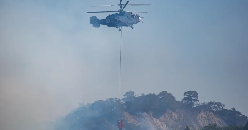 145 helikopter, 28 uçak, 14 İHA... Yangın söndürme filomuz dünya lideri!