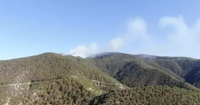 Kastamonu Çankırı sınırında yangın! Ekipler sevk edildi