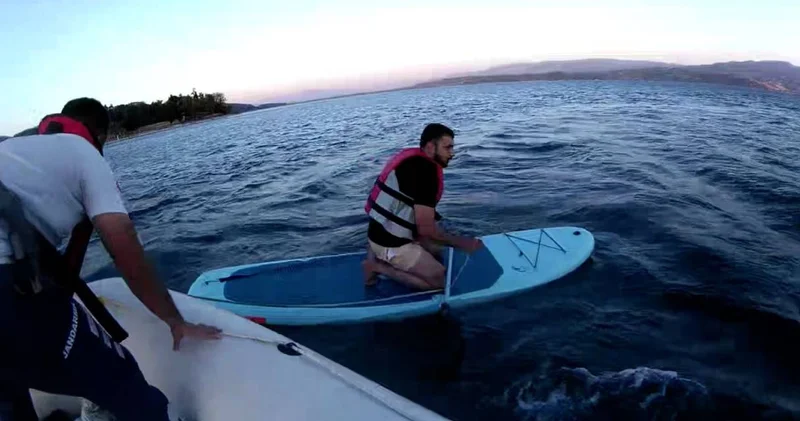 Sapanca Gölü nde aşırı rüzgar ölümle burun buruna getirdi