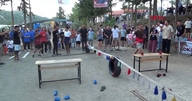 Kumluca da renkli festival