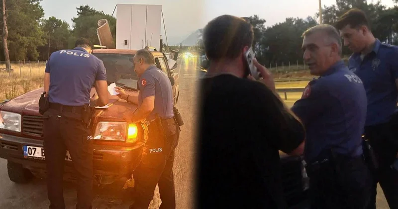 Antalya da ilginç olay! Eski nişanlısı şikayet etti, polis çevirmesinde hayatının şokunu yaşadı