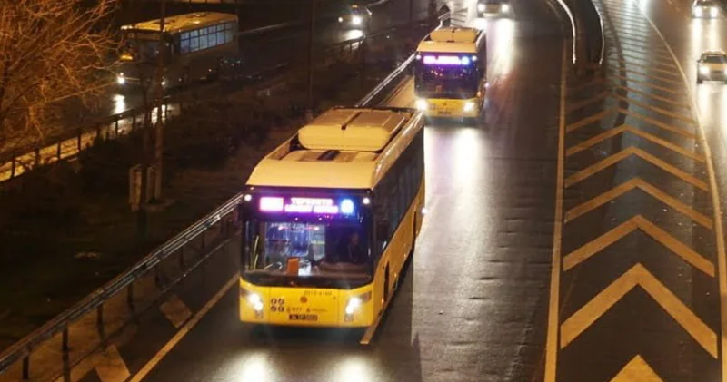 İstanbul’da gece ulaşımına büyük yenilik! Yeni rotalar belli oldu