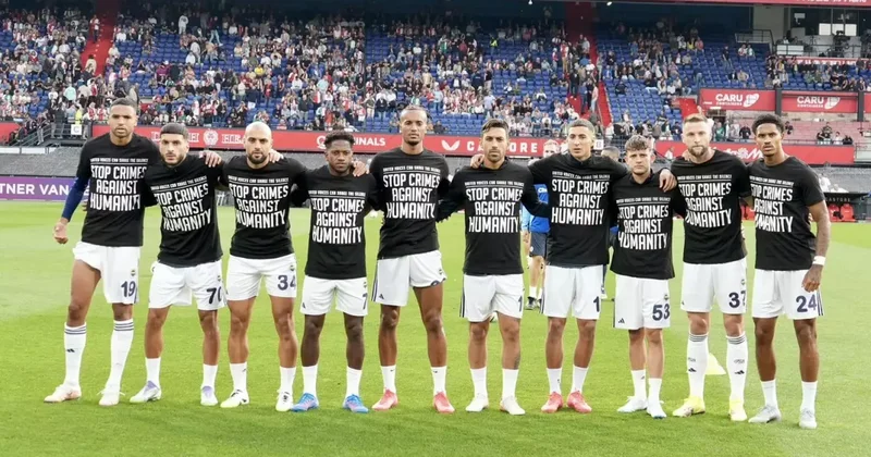 Fenerbahçe den Feyenoord maçı öncesi dikkat çeken mesaj