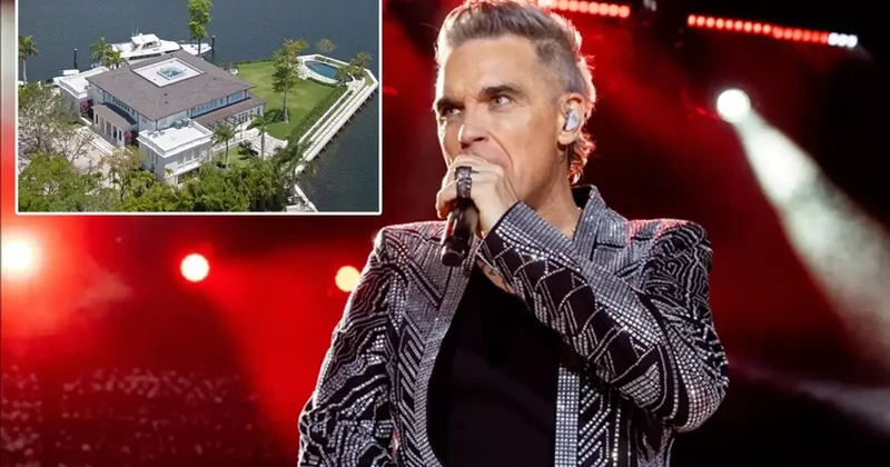 Robbie Williams tan 1.3 milyarlık malikane! İçinde yok yok