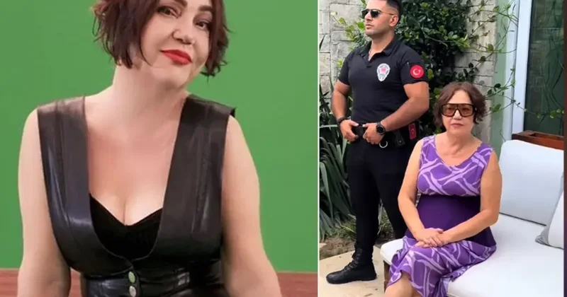 Nazan Öncel Yakışıklı güvenlik ile video çekti, tepkiler gecikmedi