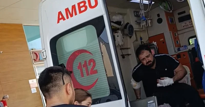 Bursa da feci kaza: Elini bıçak bileme makinesine kaptırdı