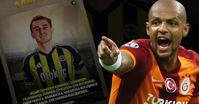 Felipe Melo dan Kerem Aktürkoğlu paylaşımı! Sosyal medyadan dikkat çeken tepki... Fanatik Gazetesi Fenerbahçe (FB) Haberleri Spor