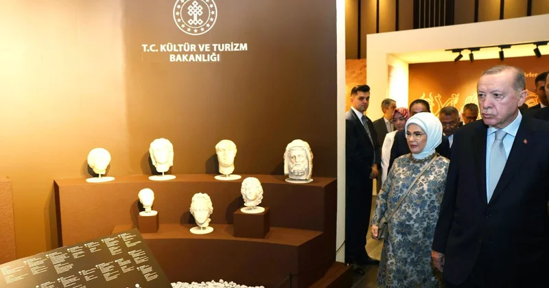 Emine Erdoğan: Eserlerin ait oldukları topraklarda sergilenmesi büyük gurur