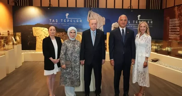 Anadolu nun 12 bin yıllık hafızası milletin evinde sergileniyor! Bakan Ersoy: Milletimizin hafızasını koruyoruz