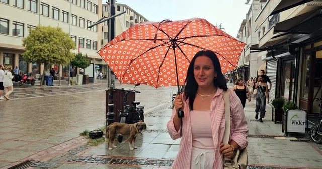 Edirne de sağanak etkili oldu Edirne Haberleri