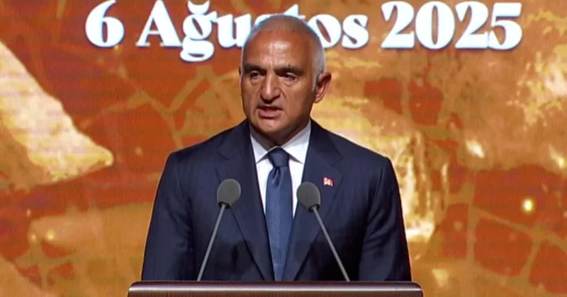 Bakan Ersoy: Türkiye, yıllık 800 arkeolojik kazı çalışması ile dünyada ilk sırada