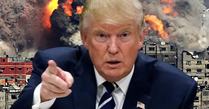 Trump, Gazze nin tamamen işgali konusunda topu İsrail e attı