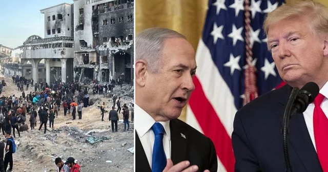 Trump tan İsrail in Gazze yi işgal planıyla ilgili yorum: Bir şey diyemem bu İsrail’e kalmış Ortadoğu Haberleri