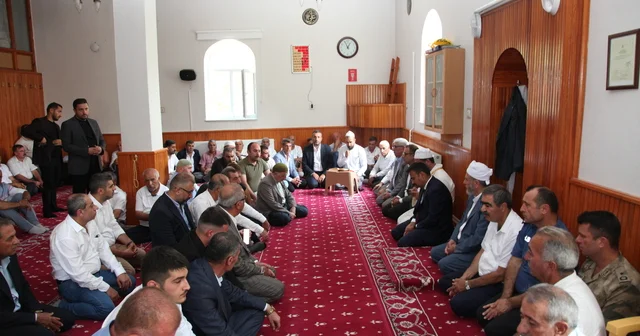 Ahlat ta aralarında husumet bulunan kişiler barıştırıldı Bitlis Haberleri