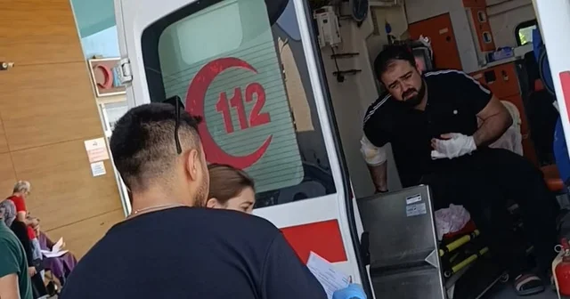 Bıçak bileme makinesine elini sıkıştırıp yaralandı Bursa Haberleri