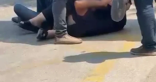 Yolda karşılaştığı eski kocasını ailemi dolandırdın deyip darbetti Bursa Haberleri