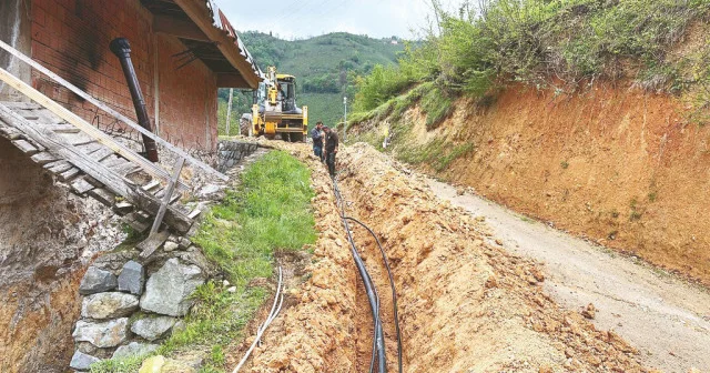 Ordu da eskimiş içme suyu hatları yenileniyor Gündem Haberleri