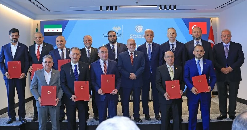 Türkiye ve Suriye arasında ekonomik iş birliği adımı: 9 yeni mutabakat zaptı imzalandı