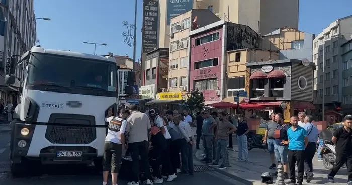 Yer: Çorlu! Ezilmekten kıl payı kurtuldu