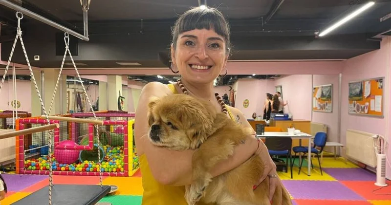 Sokağa atılan görme engelli köpek ‘Yoshi’ye yeni yuva