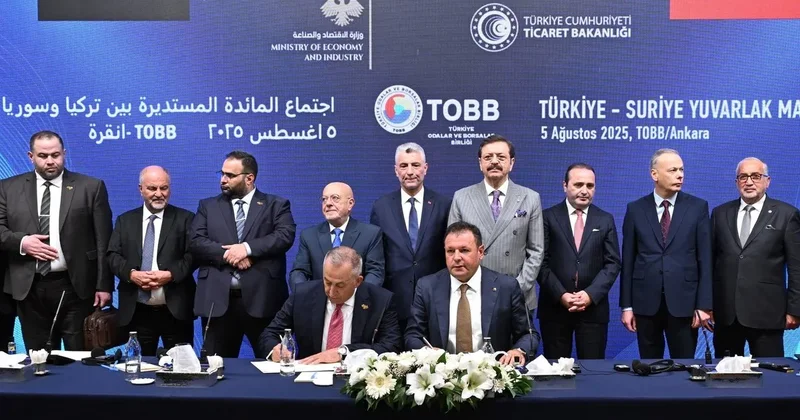 Türkiye Suriye yuvarlak masa toplantısında mutabakat zaptları imzalandı