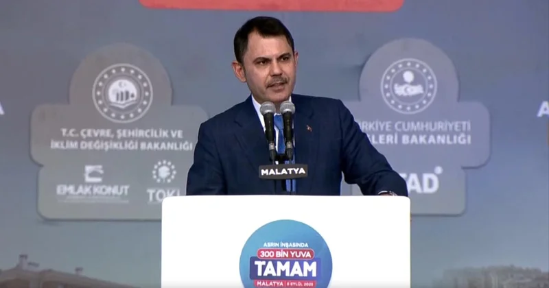 Bakan Kurum: Evine girmeyen tek bir kardeşimizi bırakmayana kadar çalışacağız