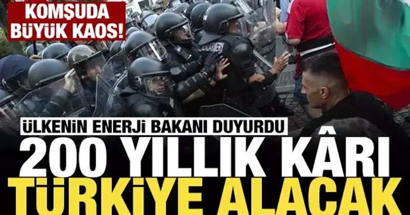 Komşuda büyük kaos: Ülkenin Enerji Bakanı 200 yıllık kârı Türkiye alacak dedi!