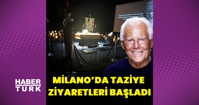 Giorgio Armani için Milano da taziye ziyaretleri başladı Magazin haberleri