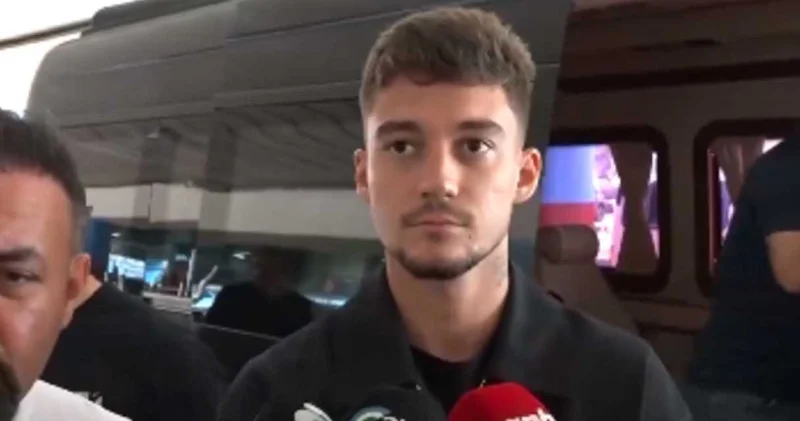 Ernest Muçi Trabzon da: İşte ilk sözleri