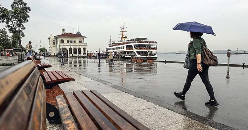 İstanbul da yağmur zamanı! MGM kuvvetli yağışın vaktini açıkladı